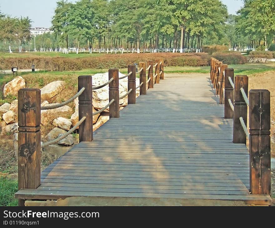 Bridge and Trees