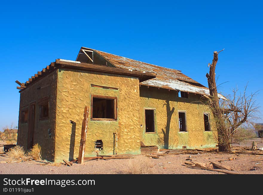 A very old house in ca