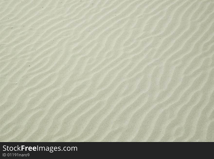 Nice natural sand texture on the beach