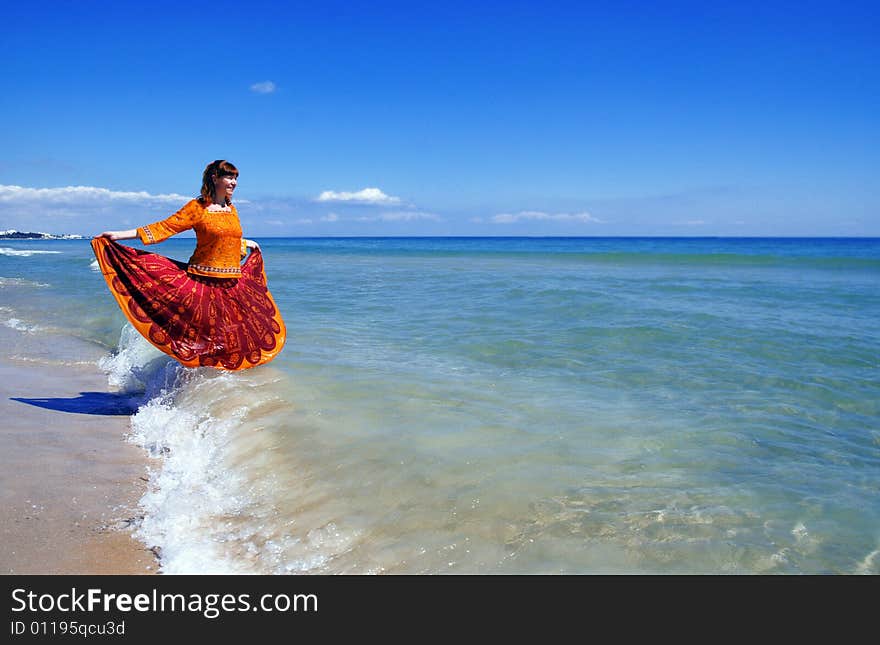 Women on the coast