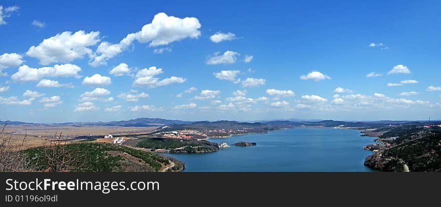 Lake and Mountain