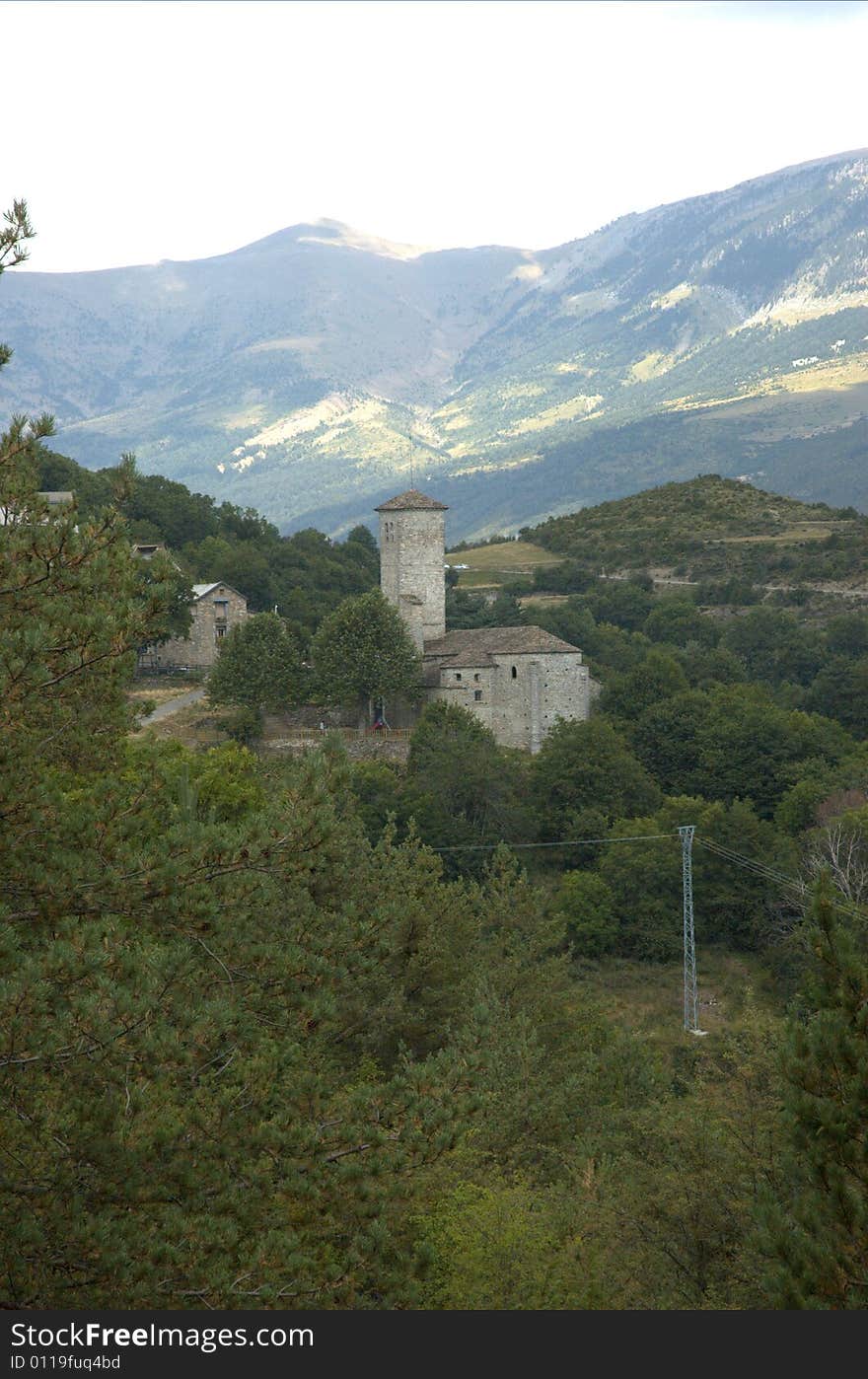 Romanesque churches.