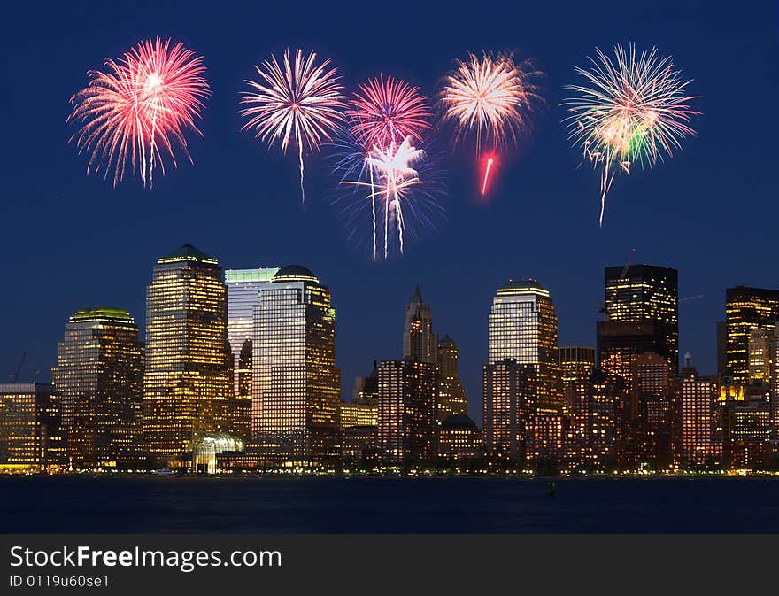 The Lower Manhattan Skyline