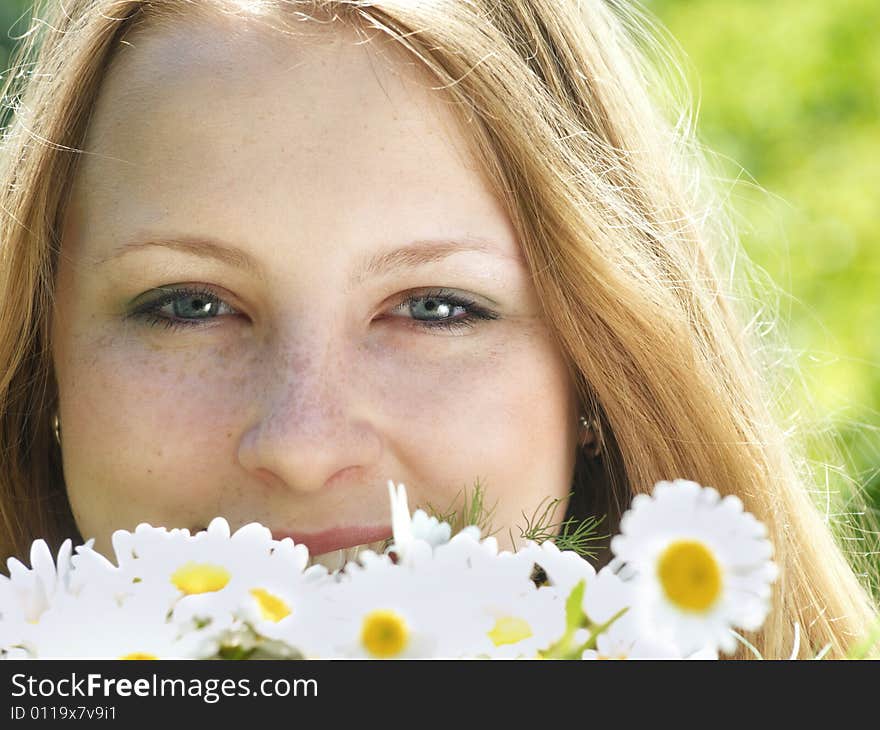 Portrait Of Smiling Girl