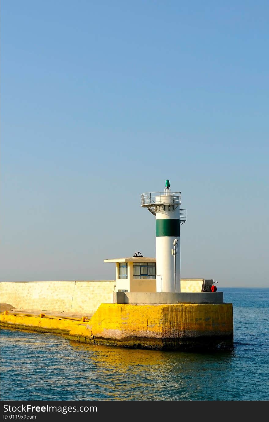 The lighthouse