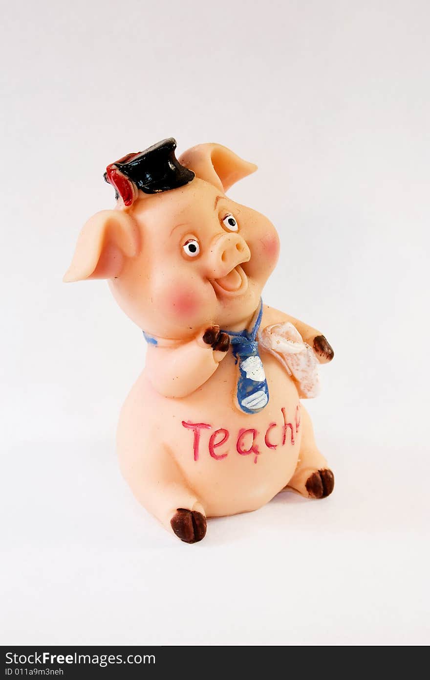 Pig toy figurine