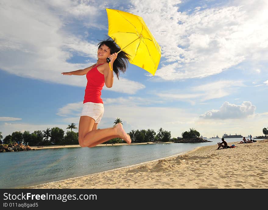 Pictures of smiling faces at the beach. Pictures of smiling faces at the beach.