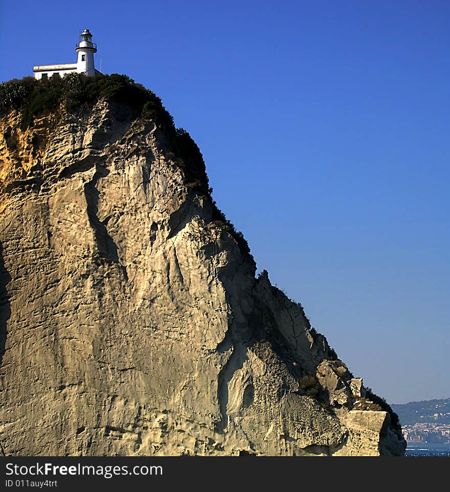 Landscape with ligthouse