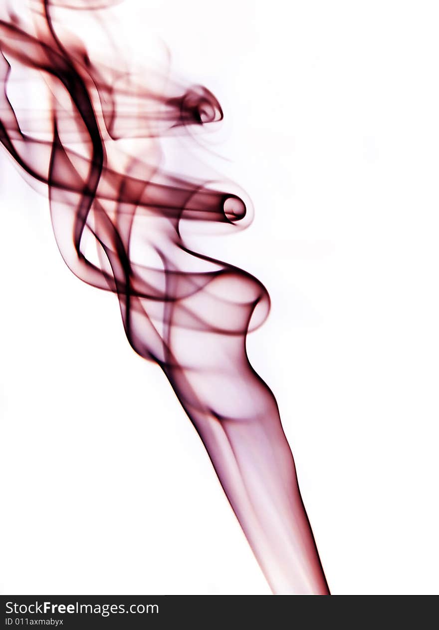 Abstract colorful smoke background