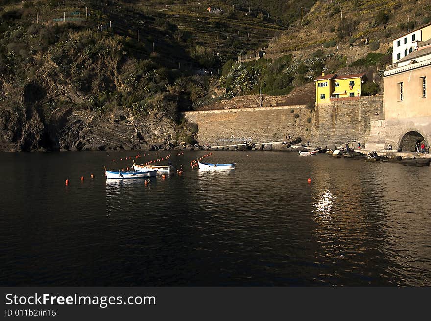 Vernazza, Cinque Terre in Liguria, Italy. Cinque Terre is humanity's world patrimony. Vernazza, Cinque Terre in Liguria, Italy. Cinque Terre is humanity's world patrimony.