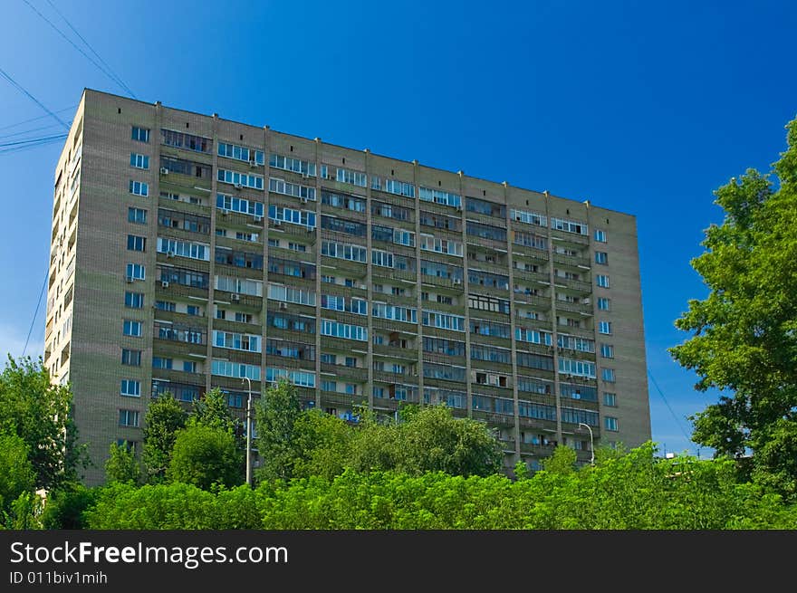 Building in Moscow