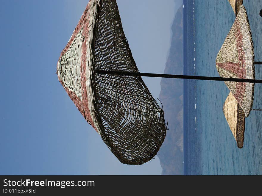 Beach umbrella parasol