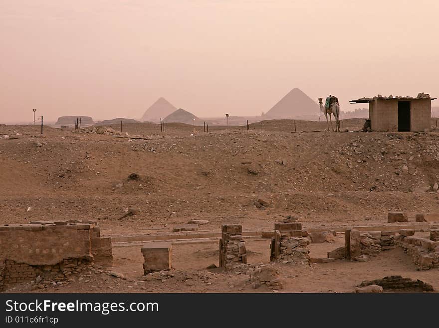 Pyramids In The Distance