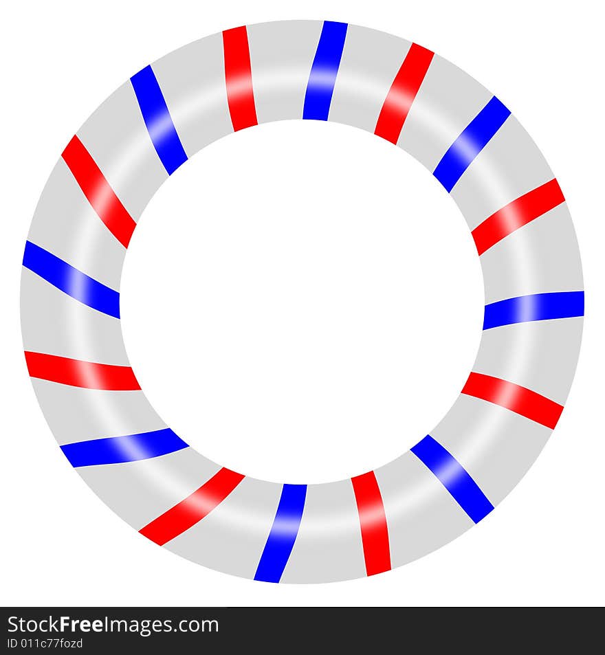 Torus with stripes