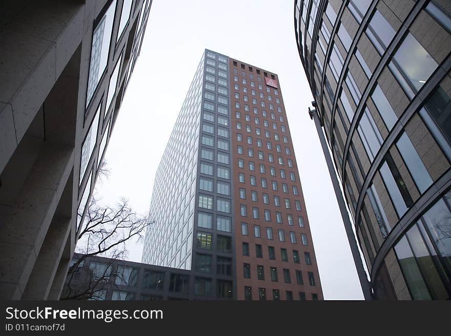 A Skyscraper in Frankfurt, Germany