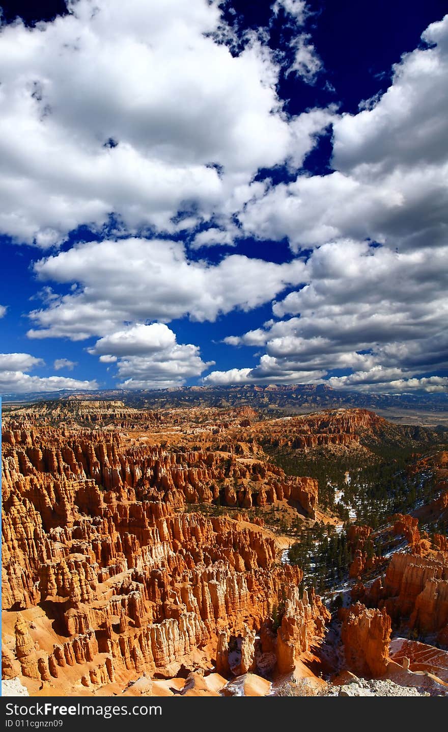 The Bryce Canyon National Park