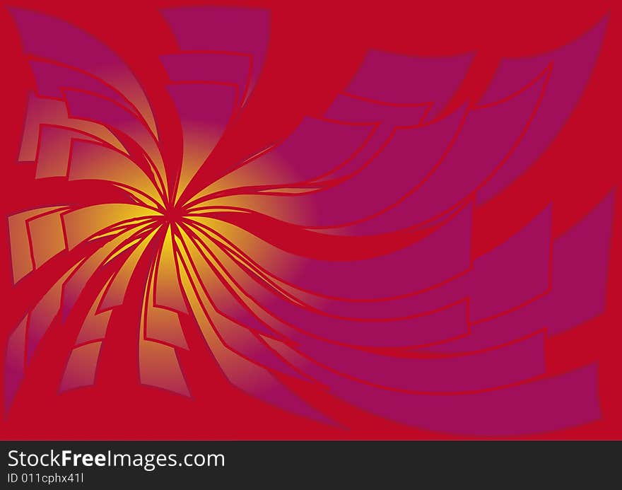 Red background with tape dark and light colour. Red background with tape dark and light colour