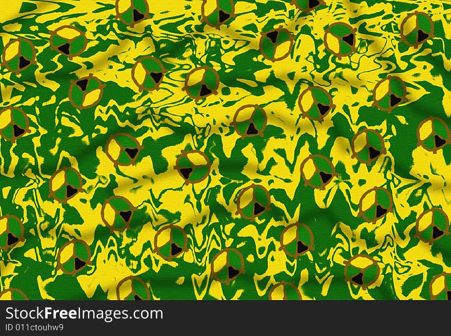 Abstract color camouflage image,  raster