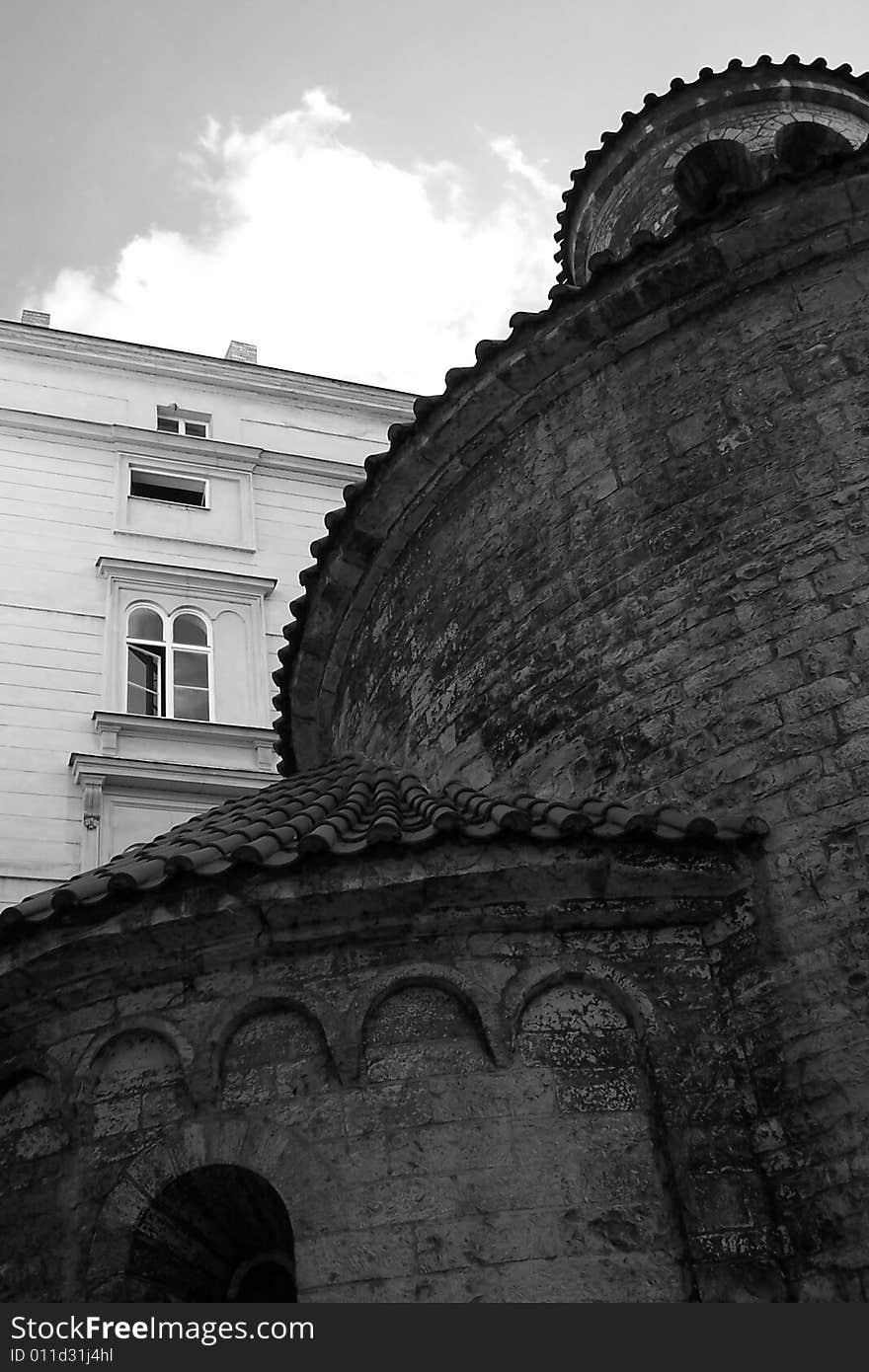 Rotunda: the Prague city centre