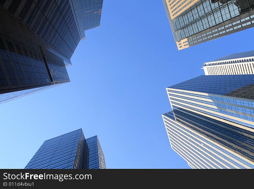 Skyscrapers of downtown.Toronto.Canada.