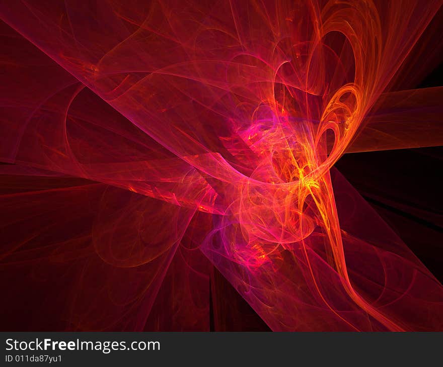 Abstract colorful background. Fractal image