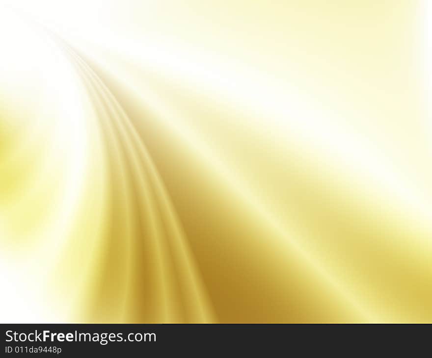 Abstract yellow background. Fractal image. Abstract yellow background. Fractal image