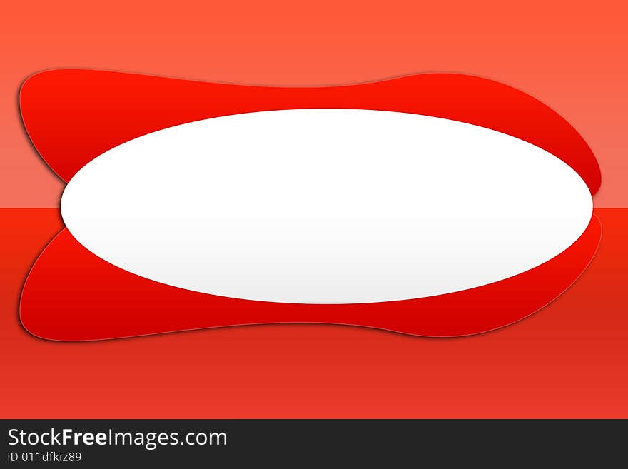 Red Round Banner - 4