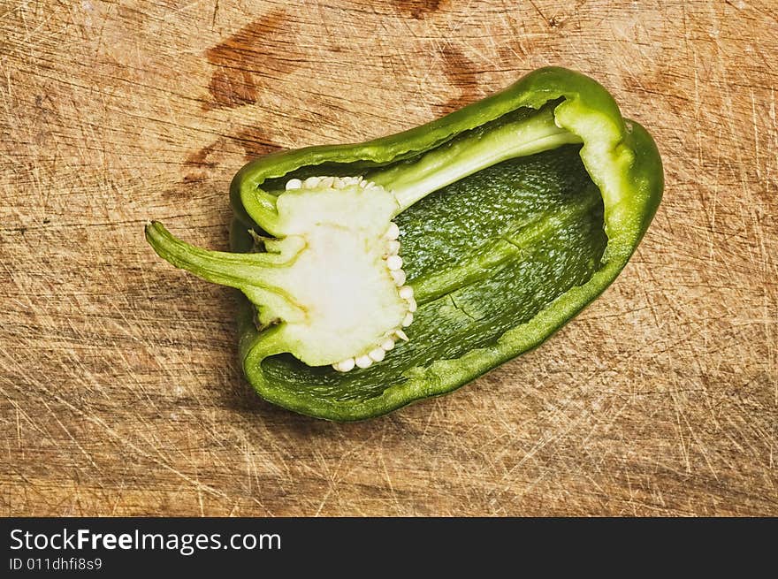 Green bell pepper