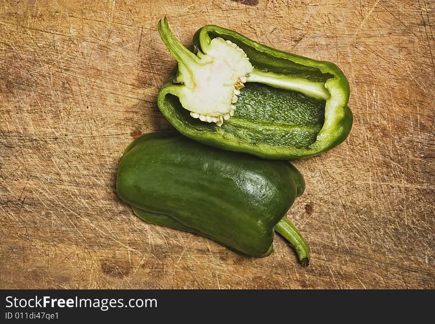 Green bell pepper