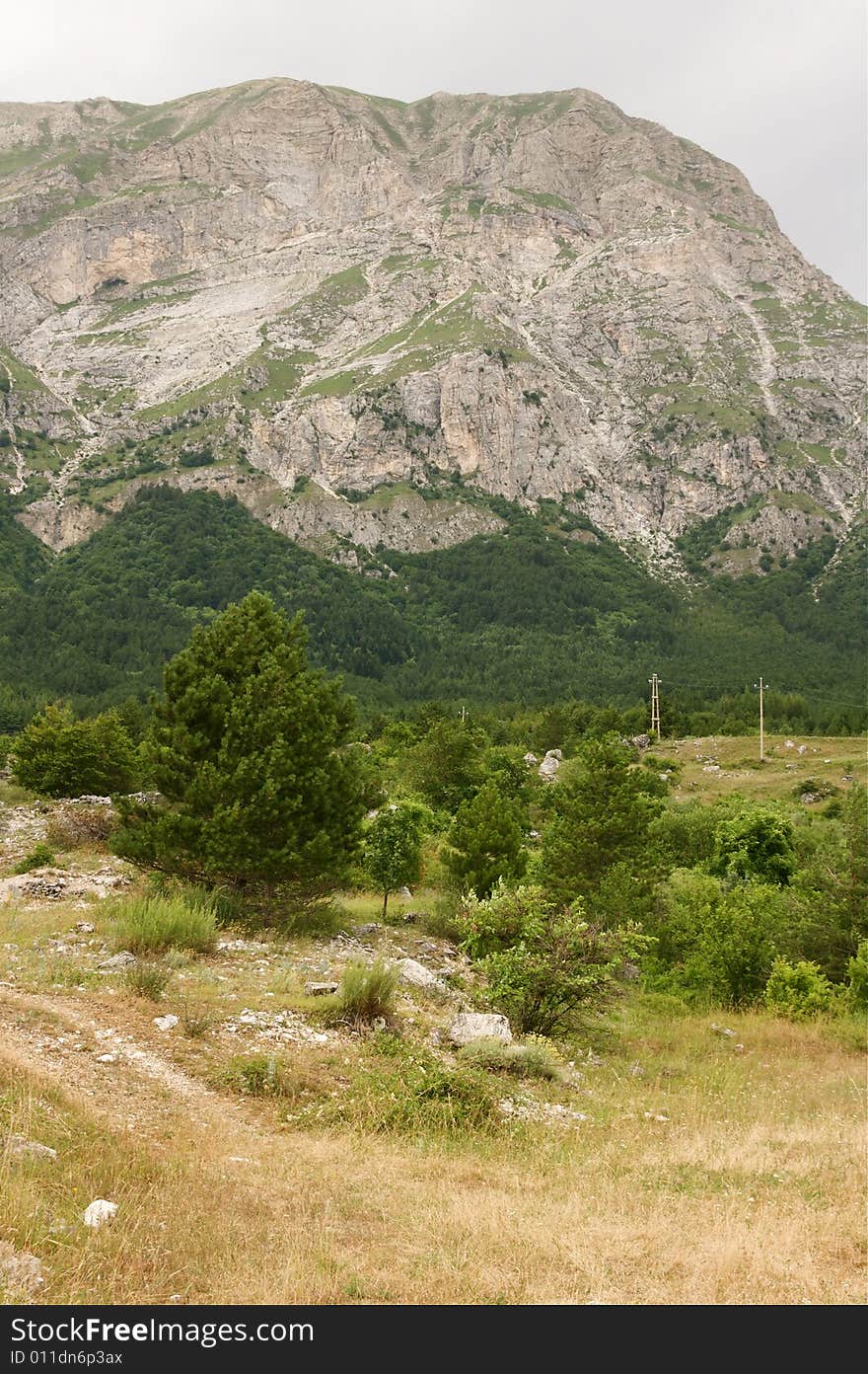 Vettore mountain