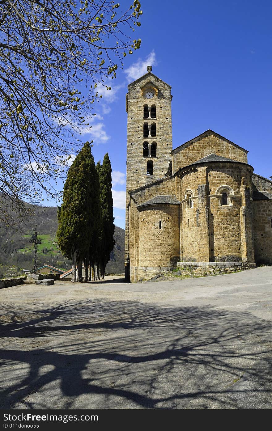 Early Roman church in the village of Unac