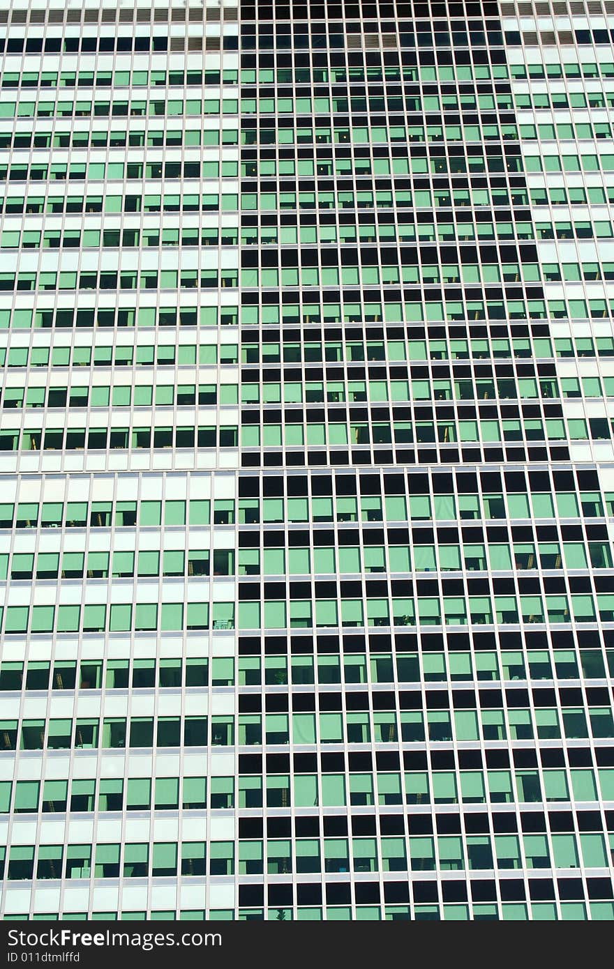 Abstract pattern of a building in New York city. Abstract pattern of a building in New York city