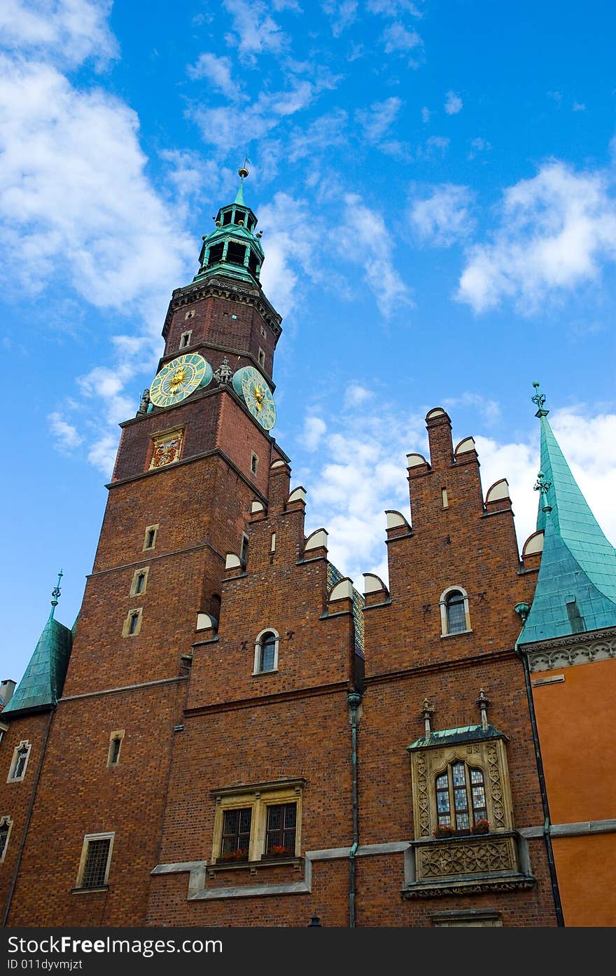 City hall Wroclaw Poland