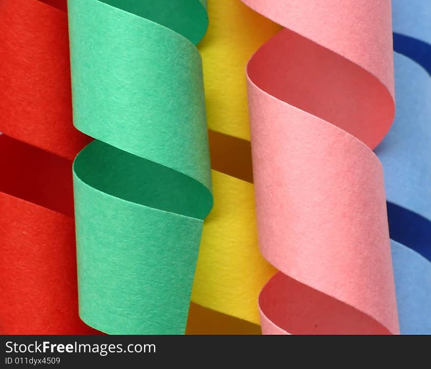 Colorful paper