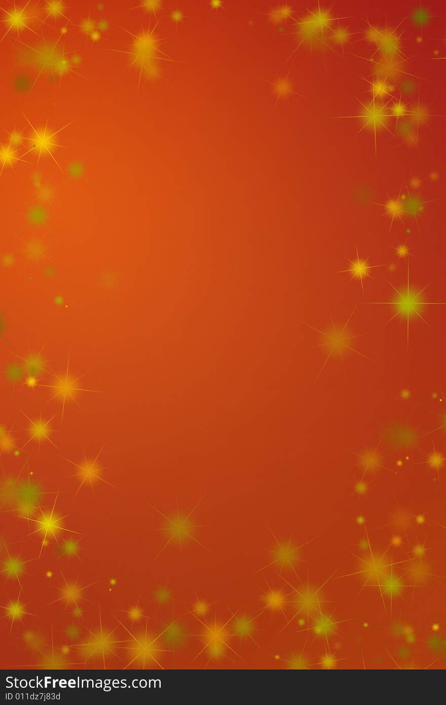 Christmas background gradient with much stars elements - collection six designs