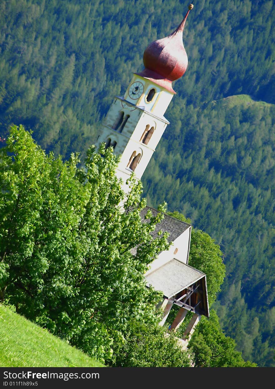 The church of S.Valentino in Sud Tyrol. The church of S.Valentino in Sud Tyrol