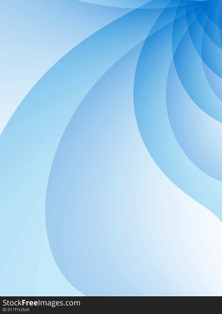 Abstract design light blue background