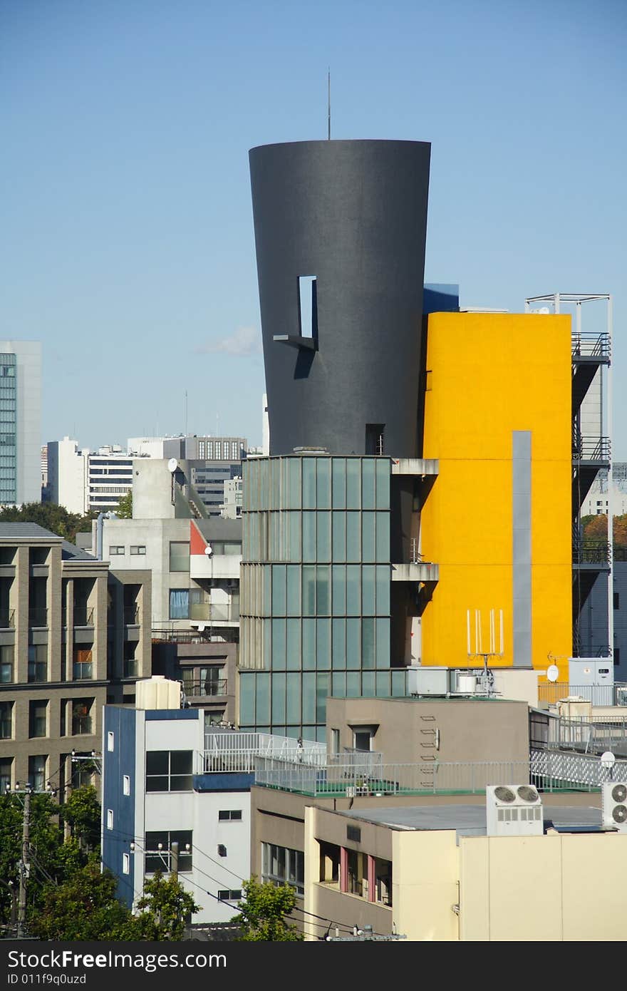 The landscape view of Tokyo, Japan. The landscape view of Tokyo, Japan.