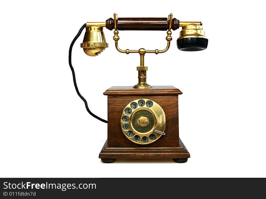 An really old telephone. I dont know how old. An really old telephone. I dont know how old.