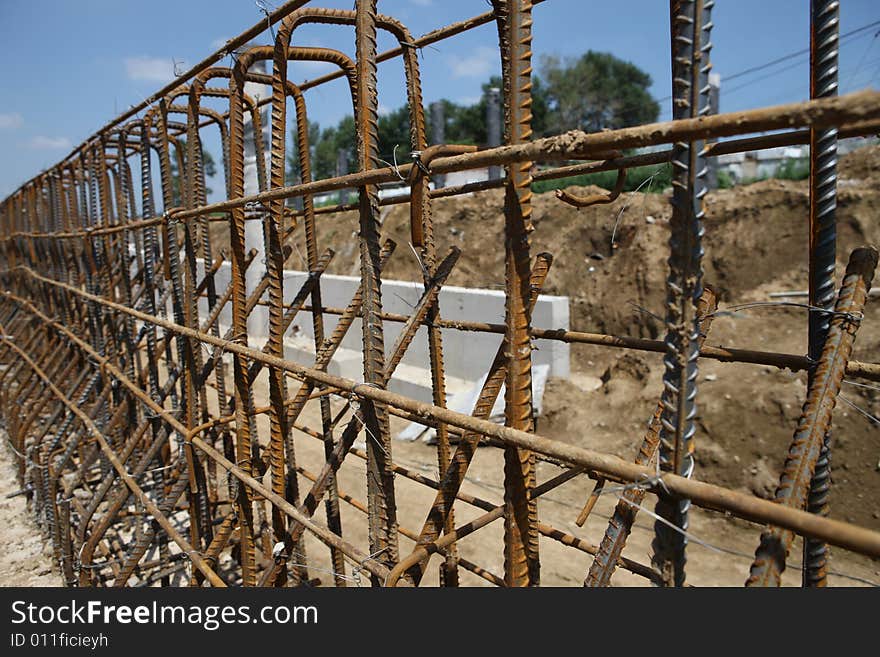 Bridge under construction