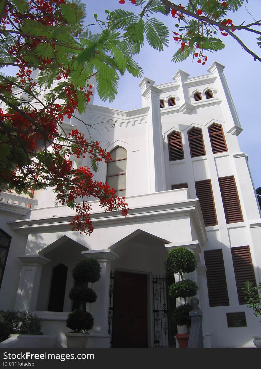 Church in downtown Key West. Church in downtown Key West