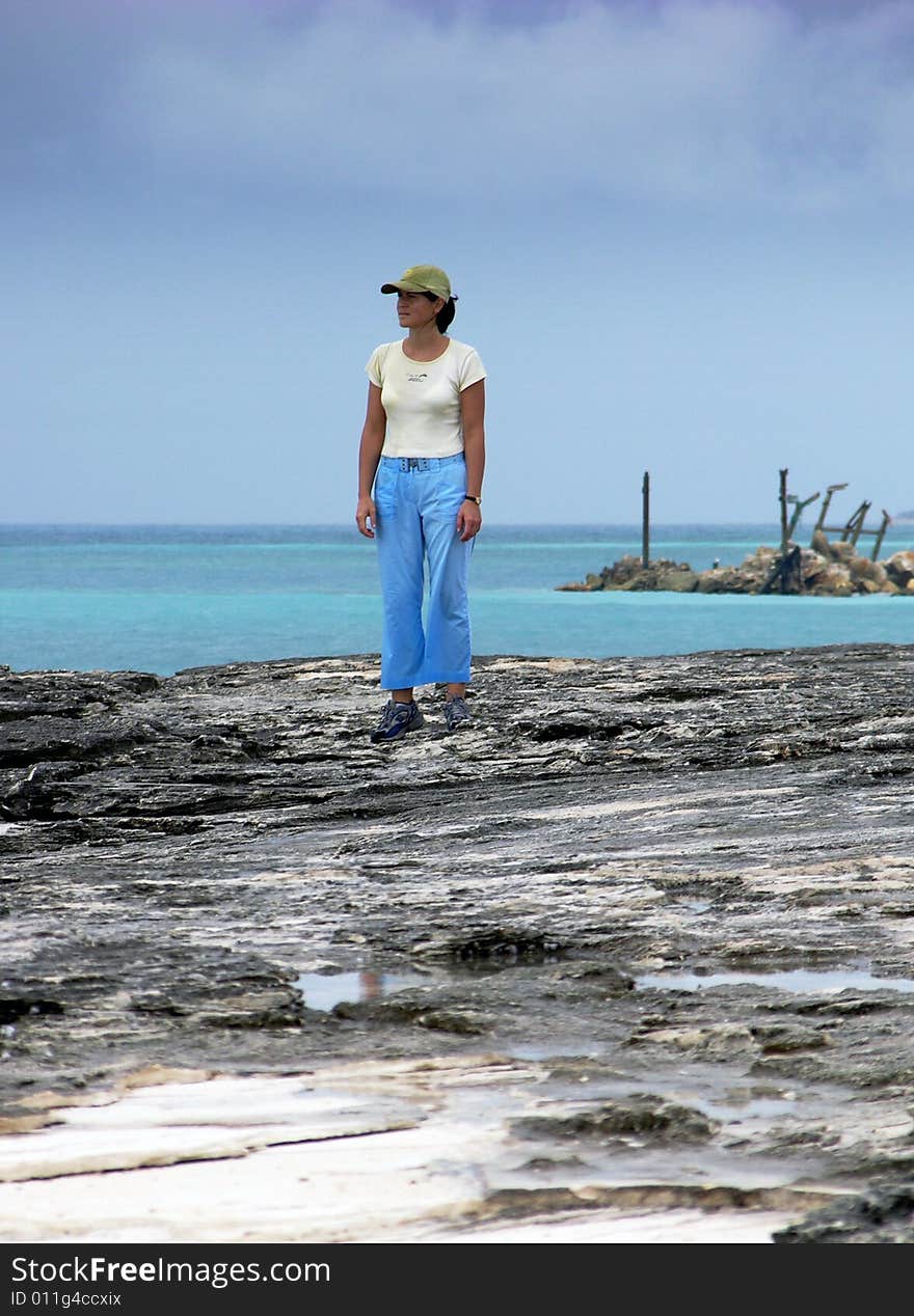 Walking On A Ghost Beach