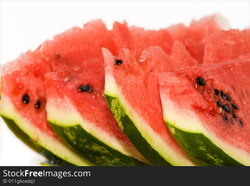 Image of juicy watermelon slices