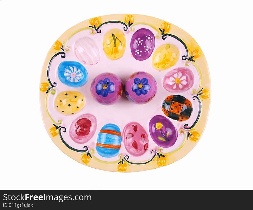 Decorative Egg Plate Top