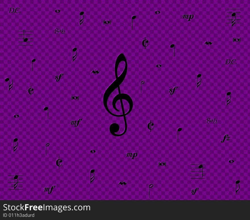 Music notes