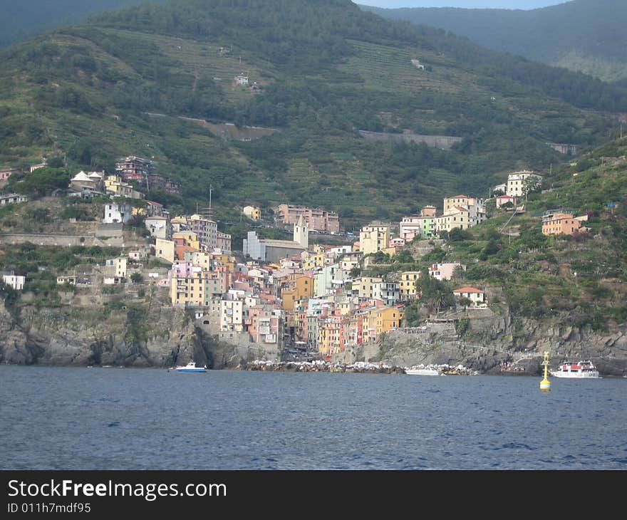 Riomaggiore View - Cinque Terre, Liguria, Italy