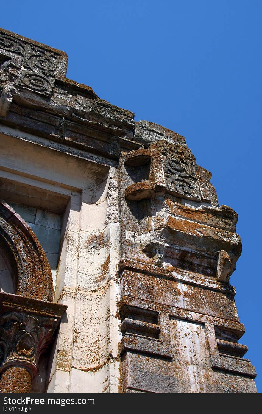 Fragment of old ossuary