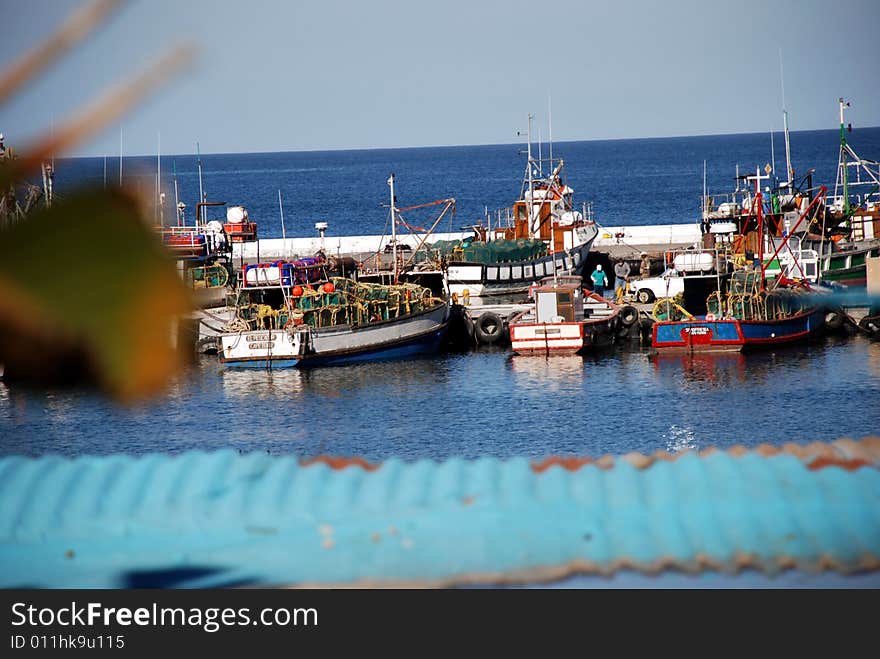 Kalk Bay Harbour, Cape Town, South Africa. A beautiful photo of the Kalk Bay Harbour a major Cape Town tourist destination. Kalk Bay Harbour, Cape Town, South Africa. A beautiful photo of the Kalk Bay Harbour a major Cape Town tourist destination.