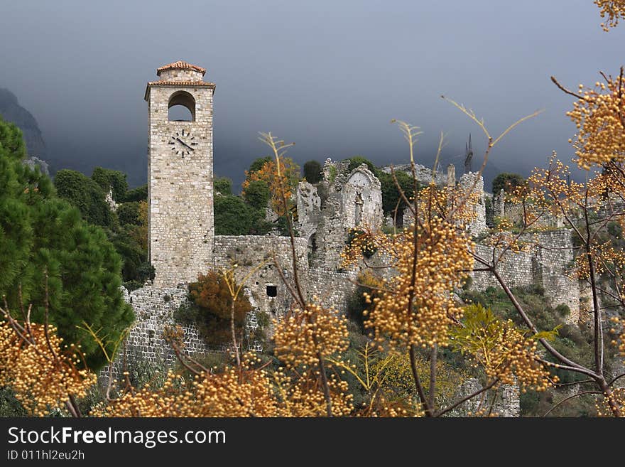 Old town on Adriatic sea