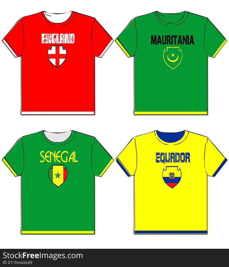 Graphic T Shirts With National